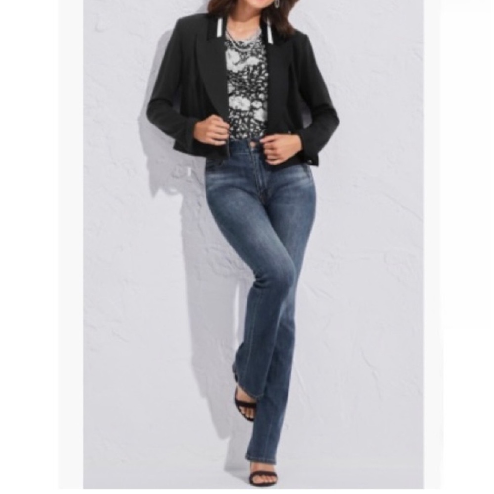 Cabi Black Tie ponté jacket 8 - Picture 2 of 13